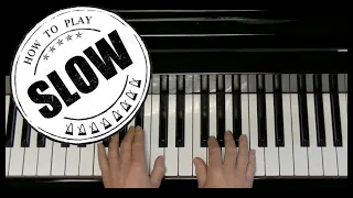 Down home Blues - Alfred's Premier Piano Course - Lesson 3 - Slow Tutorial