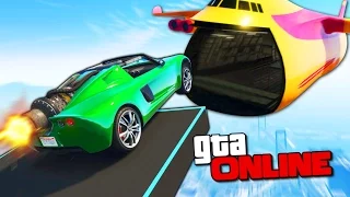 АЗИАТСКОЕ ИЗВРАЩЕНИЕ НА РОКЕТ ТАЧКАХ! СКИЛЛ ТЕСТ И ТРЮКИ В GTA 5 ONLINE ( ГТА 5 ГОНКИ )