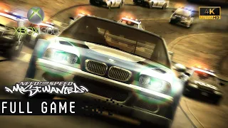 Need For Speed: Most Wanted (2005) | Full Game | No Commentary | Xbox 360 | 4K