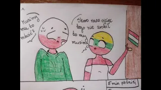 Jesteś adoptowany {countryhumans komiks}{Pl :')}