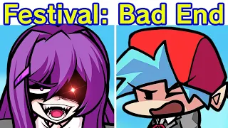 Friday Night Funkin' Festival BAD ENDING (Doki Doki Bad Ending Triple Trouble Remix)(FNF Mod/Monika)