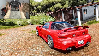 Mitsubishi GTO Drifting - Forza Horizon 5 - Logitech G29 Steering Wheel Gameplay