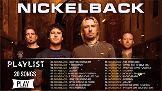 Nickelback Greatest Hits Full Album 2021 💗 Nickelback Best Songs - How You Remind Me, Photograph