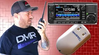 Icom IC-705 DSTAR to DMR with the Openspot3 Cross Mode