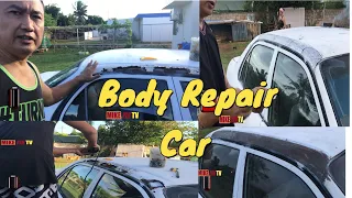 LOW COST WAY TO FIX RUSTY CAR / BODY REPAIR TOYOTA COROLLA 1998 ( Project Car )