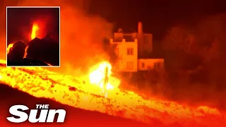 Lava in Spain's La Palma destroys more homes in the Canary Islands