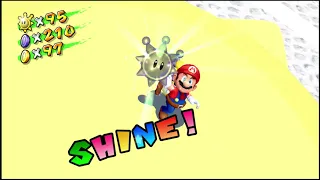 Super Mario Sunshine - Isle Delfino: 100-Coin Shine