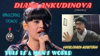 DIANA ANKUDINOVA-IT IS A MAN'S WORLD-VOCAL COACH REACTION