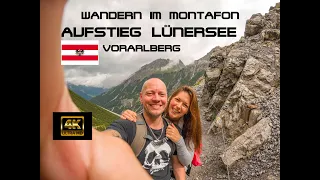 Wandern im Montafon- Lünersee Aufstieg - Brandnertal - Vorarlberg - GoPro9 4K