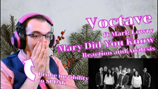 A HEARTFELT Performance!! | Mary Did You Know - Voctave ft Mark Lowry | Acapella Reaction/Analysis