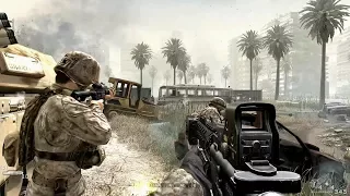 US Marine Corps in Heavy City Combat ! Call of Duty 4 Modern Warfare 1