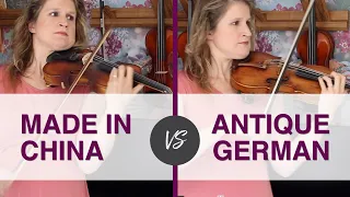 Professional Violinist tries $ 67 Violin vs Her Violin