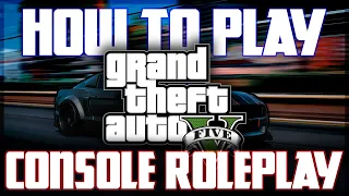 How To Play GTA 5 RP on CONSOLE | GTA 5 Roleplay PlayStation 5, PS4