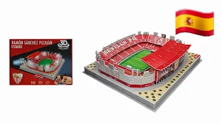 Ramón Sánchez Pizjuán Stadium 3D Puzzle by Eleven Force® - Step by Step