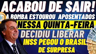 ESTÁ VALENDO! INSS ACABOU DE CONFIRMAR PARA TODOS APOSENTADOS E PENSIONISTAS DO BRASIL VEM NA FOLHA