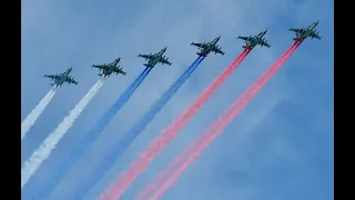 4K Парад Победы в Москве Репетиция Авиация 7 мая 2019