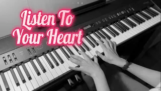 Roxette “Listen To Your Heart” Piano Cover Helena