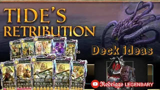 Legendary Game of Heroes #LGOH #145 🟡TIDE'S RETRIBUTION🟡 #deck #ideas (no event cards) #gameplay