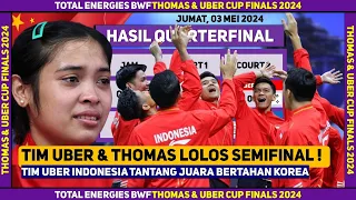 Indonesia Balas Kekalahan dari Korea di Asian Games 2022 dan Lolos ke Semifinal Thomas Cup 2024!