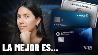 Chase Sapphire Reserve, Amex Platinum o Venture X: Cuál es la mejor tarjeta de crédito para viajes?