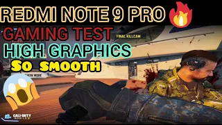 Redmi Note 9 Pro - Gaming Test (Call of Duty) w/ Very High Graphics| So cool & smooth 👍👌