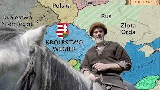 Średniowieczna historia Węgier 1141 - 1382: najazd mongolski, upadek Arpadów, unia z Polską