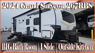 ALL NEW LOOKING! 2024 Grand Surveyor 267RBSS Travel Trailer by Forestriver RV at Couchs RV Nation