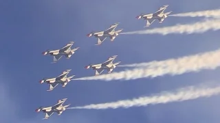 USAF Thunderbirds @ Nellis AFB Aviation Nation 2016 (Sunday)