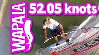 New Speed World Record in windsurfing for Antoine Albeau : 52.05 knots in Luderitz, Namibia