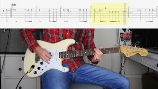 Rainbow - Ariel slide guitar solo lesson