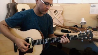 Violão folk Pallot Luthier by Luciano Ferreira