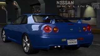 Need For Speed: Underground - Nissan Skyline GT-R - Test Drive Gameplay (HD) [1080p60FPS]