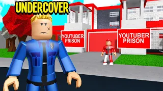 This Prison Trapped YOUTUBERS.. I Went UNDERCOVER And Broke Them Out! (Roblox Bloxburg)