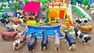 Top Creative Diy Miniature Village Farm Diorama | Cattle Farm | Barnyard Animals