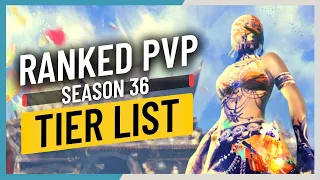 PvP Season 36 Tierlist - ALL 36 Specs & Core Classes | Guild Wars 2 End of Dragons 2023