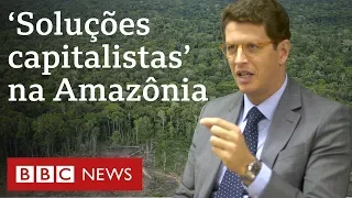 Ricardo Salles: Multas e áreas de conservação não são solução para desmatamento