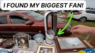 Finding a DYSON FAN At The Car Boot Sale!