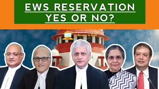 EWS Reservation & the Supreme Court I Latest News I 103rd Constitutional Amendment I Keshav Malpani