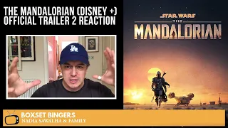 The Mandalorian OFFICIAL TRAILER 2 (Disney+) - The Boxset Bingers  REACTION