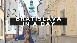 Vienna to Slovakia | Bratislava is AMAZING!! | OLD CITY