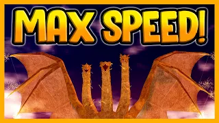 How Fast Is MAX MONSTER ZERO? - Roblox Kaiju Universe