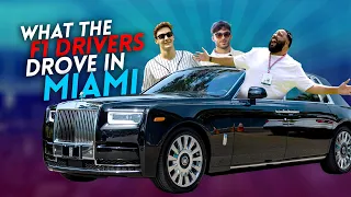 What the F1 drivers drove to the 2023 Miami GP