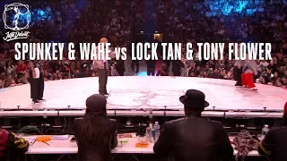 Locking Quarter Final - Juste Debout 2018 - Spunkey & Wahe vs Lock Tan & Tony Flower