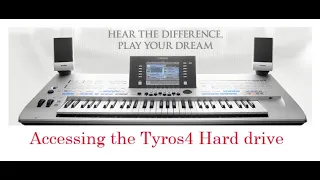 Accessing the Tyros4 Hard Drive