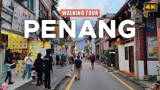 Penang, MALAYSIA - Walking around UNESCO World Heritage Site, The Old Town of George Town