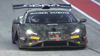 NEW Lamborghini Huracán Super Trofeo EVO2 - Sound on Track at Lamborghini World Final!