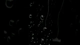 Rain drops Black screen whatsapp status💧|Rain drops template💞|Node video rain drops black screen 💞