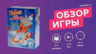 Настольная игра "Побег из курятника" - краткий обзор от магазина Wheelko