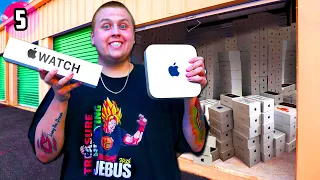 I Bought a Storage Unit FULL of MONEY! He HOARDED APPLE PRODUCTS!