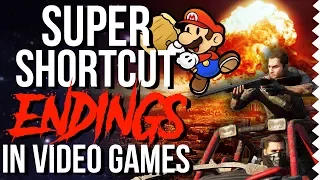 10 Super Shortcut Endings In Video Games